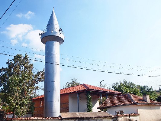 Mešita v turecké vesnici Duždovnica